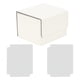 thumbnail image 1 of Caja Para Mazo De Cartas, Soporte Para Tarjetas Con Mangas, Pantalla Portátil Premium, Caja Para Naipes, Color Blanco A Cuadros, 1 of 3