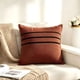 thumbnail image 3 of Pack De 2 Fundas De Cojin Con Diseño De Rayas Color Marron, 3 of 4