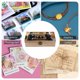 thumbnail image 5 of Los Trillizos Sturniolo Caja Organizadora de Madera Rústica - Caja Decorativa Multifuncional para Escritorio, Hogar, Oficina, Joyas y Manualidades, 5 of 6