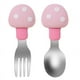 thumbnail image 3 of Mushroom Silicone Baby Spoon Fork Feeding Set, 3 of 3