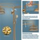 thumbnail image 4 of Conjunto de Grifería de Ducha Aolemi Bronce Antiguo 8" Lluvia 3 Funciones, 4 of 9