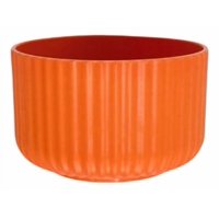 Genérico - Set 3 Macetero Decorativo Textura Acanalada Maceta Jhn