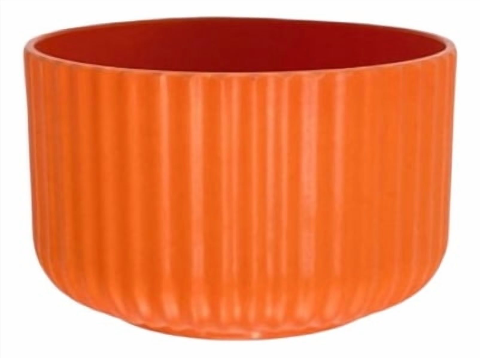 Genérico - Set 3 Macetero Decorativo Textura Acanalada Maceta Jhn