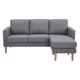 thumbnail image 3 of Sofá Seccional 3 Cuerpos Milan Gris, 3 of 8