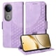 thumbnail image 1 of Carcasa FOXDOCK Vivo V50 de cuero PU, diseño acolchado clásico, protección contra caídas y rayones, 1 of 5