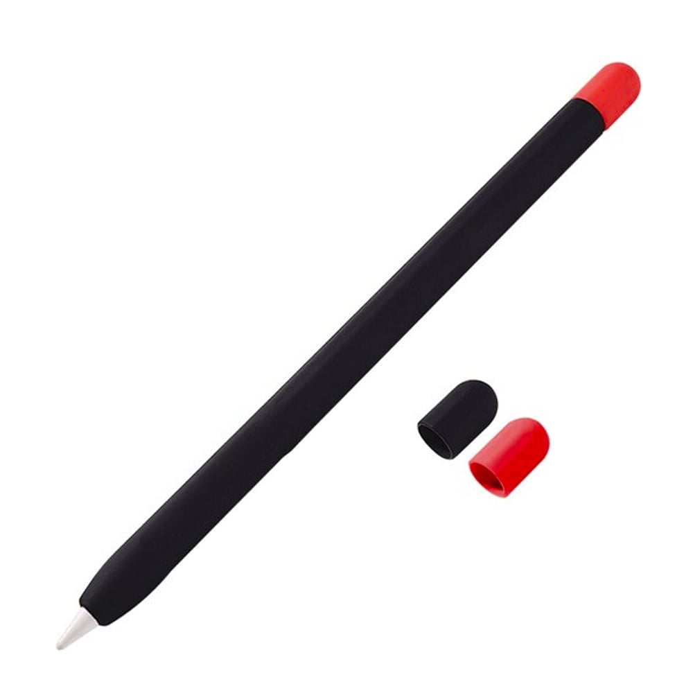Genérico - Protector Funda Silicona Para Apple Pencil 1 Negro