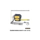 thumbnail image 3 of Kit de cinta métrica DEWALT enrollada con cable de 10,67 m y mosquetón, 3 of 8