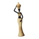 thumbnail image 1 of Estatua Africana Lady Figura Mujer Negra Escultura Africana Coleccionable Decorativa Resina Artesanal Adecuada para Estantería Salón Biblioteca Obseq Estilo B, 1 of 5
