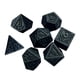 thumbnail image 4 of 7 Piezas De Dados Poliédricos, Recuerdo De Fiesta Negro, Dados De Varias Caras Para Juegos De Rol, 4 of 5