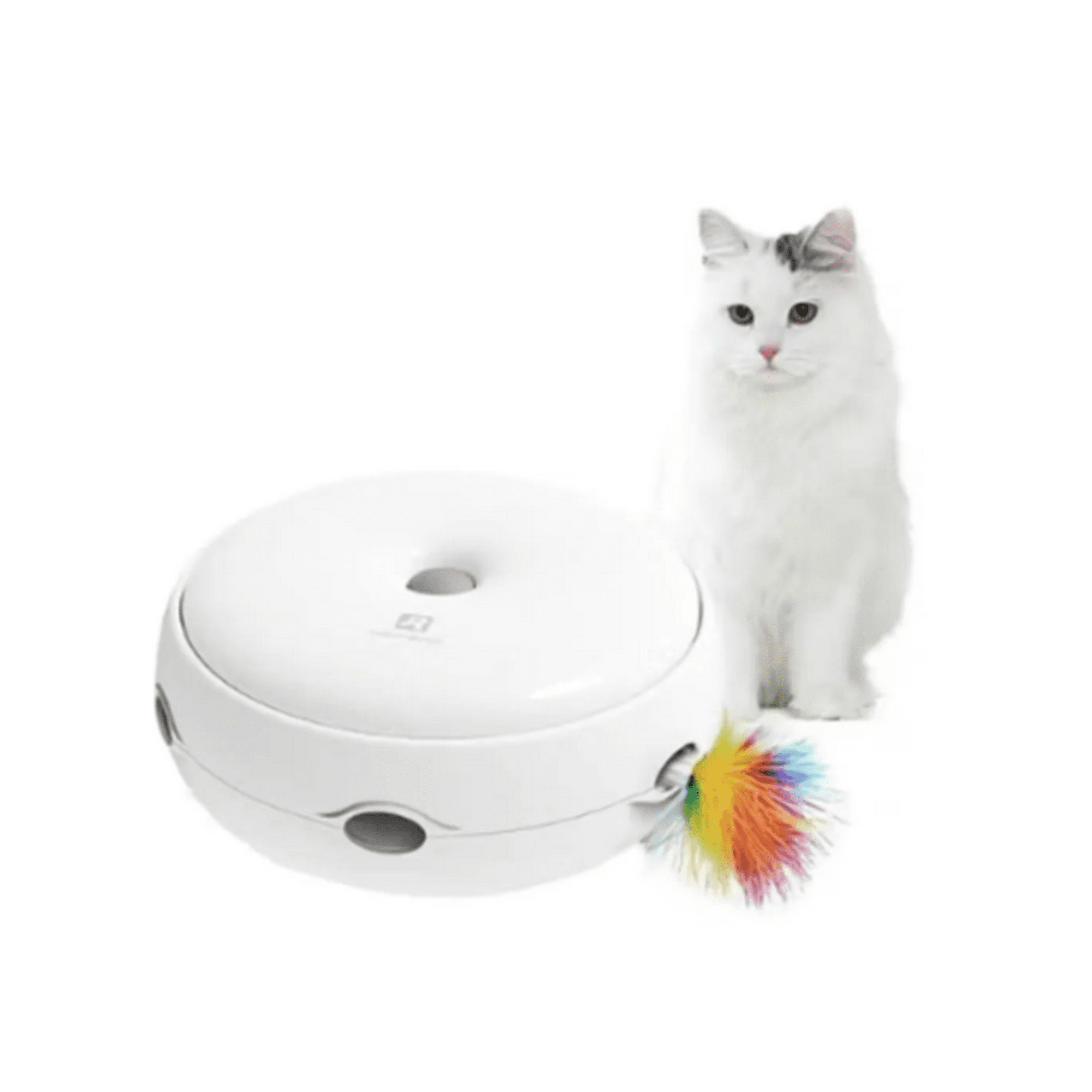 Genérico - Juguete Interactivo Inteligente Para Gatos Con Plumas