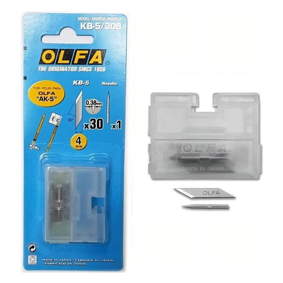 Repuesto Olfa Kb-5 30 Hojas Para Cuchillo Ak-5 Artes Gráficas Maquetas