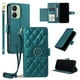 thumbnail image 5 of Funda tipo billetera FOXDOCK para Xiaomi POCO C65 – Tapa abatible con correa para mujer, 5 of 5