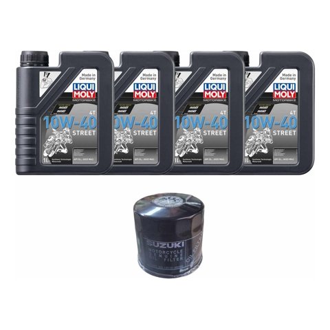 Liqui Moly - Kit Mantencion Suzuki Vstrom 650 - 1000 Con Filtro Original