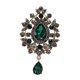 thumbnail image 5 of Broche Pin Accesorios De Estilo Retro Cárdigan Ropa De Regalo Broches De Mujer Alfileres Verde, 5 of 5
