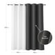 thumbnail image 2 of Cortina De Tela Blackout Gris Grafito + Velo 140x220, 2 of 9