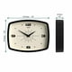 thumbnail image 4 of Reloj de pared JONES CLOCKS® Movie Retro 25,5 x 19,5 cm negro, 4 of 7