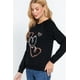 thumbnail image 3 of Top Tipo Jersey de Felpa Francesa con Lentejuelas, 3 of 4