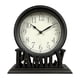 thumbnail image 4 of Reloj De Mesa Redondo Movimiento De Cuarzo Silencioso Decorativo Para Estante Cocina Decoraciones StyleB, 4 of 5