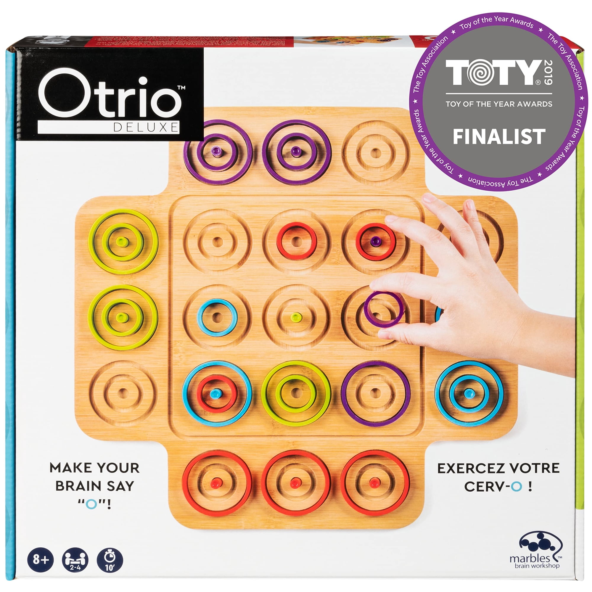 Juego De Mesa Marbles Otrio Wood Basado En La Estrategia Durante Más De 8 Años