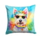 thumbnail image 1 of Almohada Decorativa Westie Hippie Dawg, 1 of 6