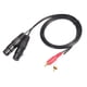 thumbnail image 3 of Cable De Extensión De Audio De 2 RCA Macho A 2 XLR Hembra Para Micrófono, Grabadora Mezcladora, 3 of 3