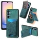 thumbnail image 1 of Funda Billetera con Soporte para Samsung Galaxy A25 Protector Delgado Verde, 1 of 6
