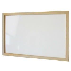 Pizarra Blanca Mural 60X90 Cm Marco De Madera Fultons