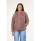thumbnail image 1 of Poleron Sherpa Mujer Full Zipper Y Capucha Vw8765, 1 of 2