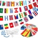 thumbnail image 1 of Guirnalda CrysGuard con 100 Banderas de Países, 28m, Poliéster, 1 of 3