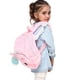 thumbnail image 2 of Cute Cartoon Unicorn Kids Girl Backpack Fashion Plush Backpack Kindergarten Primary Student Backpack School Bookbag, 2 of 3
