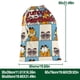 thumbnail image 3 of Gato Gruñón Bolsa de regalo con cierre de cinta navideño para decoración de Navidad,50cm×80cm., 3 of 6