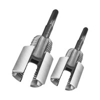 Magideal - 2X Roscadores De Tubos Para Taladro Eléctrico, Accesorios Prácticos De Ferretería, Herramienta Para Roscar, Herramientas De Plomería Para Renovación