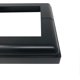 thumbnail image 3 of Base para faldón Nuvo Iron ADPBS4 de aluminio 4x4 negra, 3 of 3