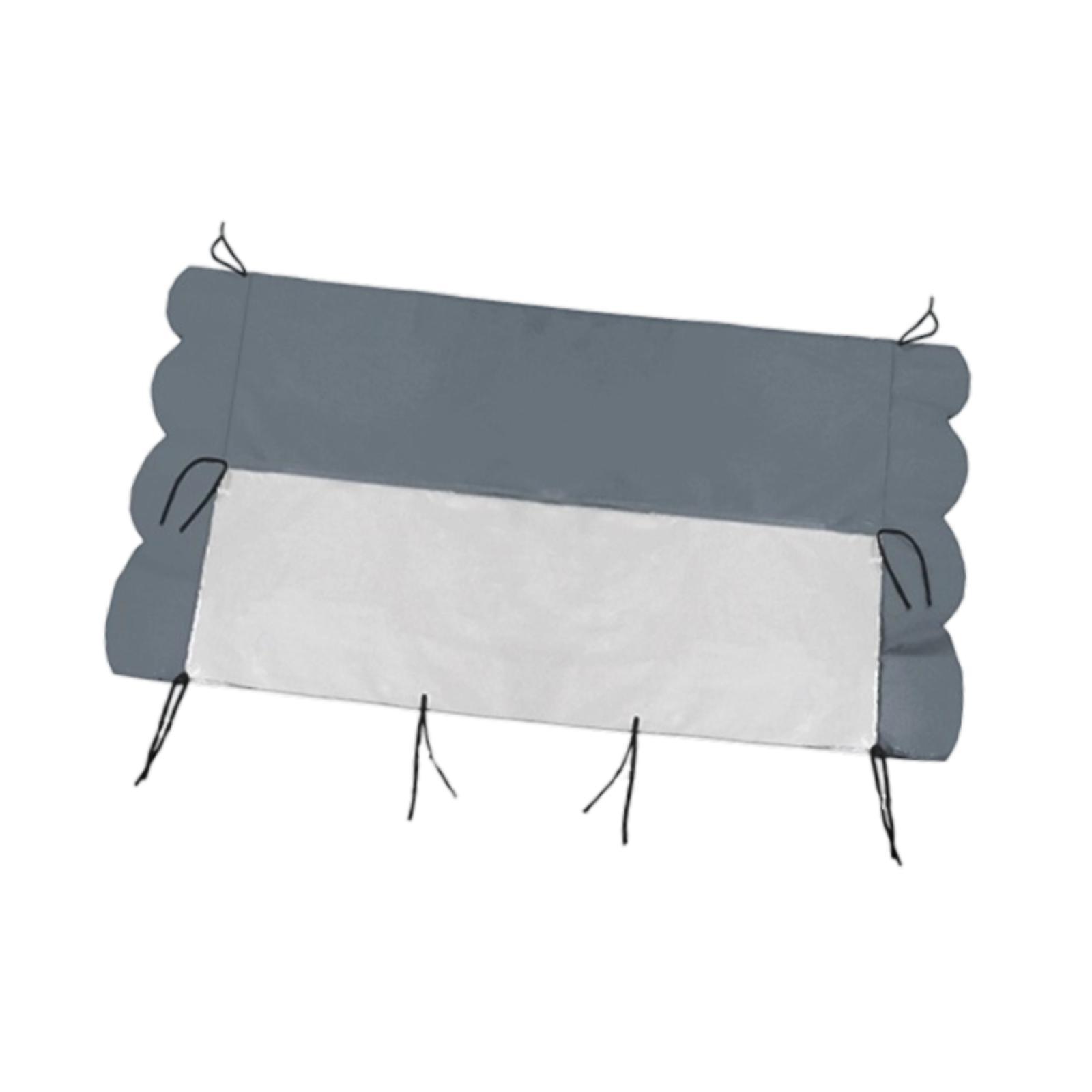 Ioensy - Toldo Para Montacargas, Accesorio Para Montacargas, Color Gris Claro, 105 X 125 Cm