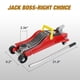thumbnail image 3 of Floor Jack Boss Hidráulico de perfil bajo de 2,5 toneladas, color rojo, 3 of 8