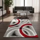 thumbnail image 2 of Alfombra Pasillera 3d Decorativa W.m G Moderna 1.8 M 60 Cm Lineas Rojo, 2 of 3