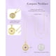 thumbnail image 3 of Collar HESHPAWS Compass I'd Be Lost without You Mujer, 3 of 4