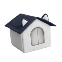 Ioensy - Casa Para Gatos De Exterior, Cerrada, Impermeable, Cálida, Para Invierno, Refugio Para Gatos Salvajes