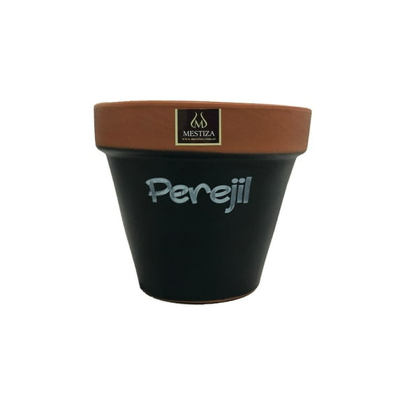 Maceta Kony 19cm Pizarra Perejil