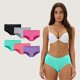 thumbnail image 1 of Pack de 6 Calzones Bikini Algodón Mujer, 1 of 8