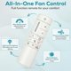 thumbnail image 3 of Control remoto Comfort Direct UC7225T / CHQ7225T, 3 of 7