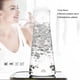 thumbnail image 4 of Juego de jarras de agua junto a la cama ZILJJ de vidrio transparente de 850 ml con vaso, 4 of 8