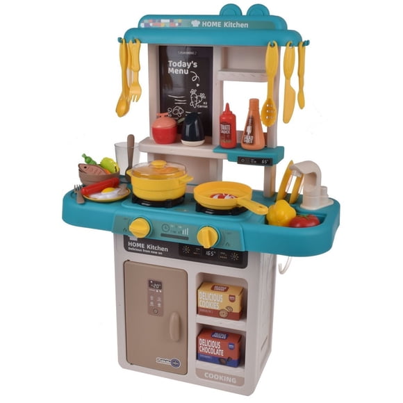 Set Cocina Con 43 Piezas Con Luz Y Sonido