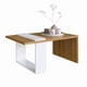 thumbnail image 2 of Mesa De Centro Moderna 90 Cm Boho Miel Y Blanco Estilo Nórdico Para Living, 2 of 4