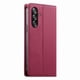 thumbnail image 3 of Funda Tipo Cartera de Cuero Sintético para Samsung Galaxy A26 Bloqueo RFID, con Ranuras para Tarjetas y Bolsillo para Efectivo, Cierre Magnético Fuerte Rojo, 3 of 6