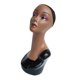 thumbnail image 2 of Maniquí Femenino Modelo De Cabeza De Maniquí Peluca Joyería Gafas Soporte De Exhibición Negro, 2 of 5