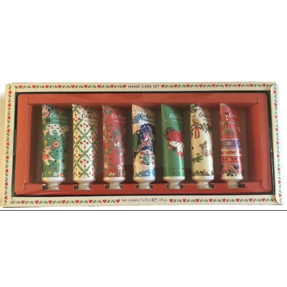 Set de 7 Cremas de Manos Heathcote & Ivory 30 ml – Fragancia Navideña