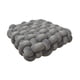 thumbnail image 5 of Cojín Decorativo, Almohada Suave, Almohada Con Nudo Para Escritorio, Vacaciones, Dormitorio, Gris Claro, 5 of 5