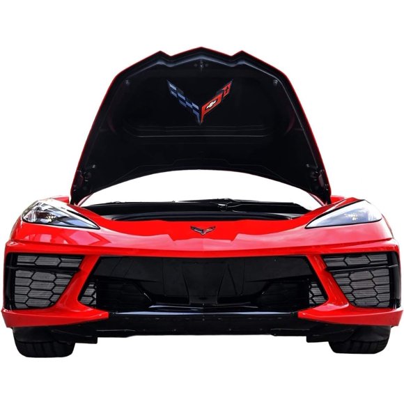 Emblema Corvette SR1 Performance C8 Acabado Carbono