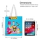 thumbnail image 5 of Schoolhouse Rock Bolso de tela con estampado de lienzo para mujer, bolsa de compras reutilizable y estética, con cremallera interior, regalo para mujer,40*45cm., 5 of 6